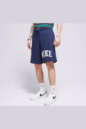Nike M Nk Club Ft Short Aplq Arch Tmavomodrá