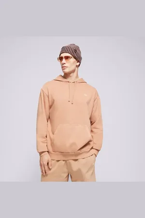 New Era S Kapucí Ne Washed Oversized None Hnědá