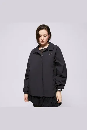Nike W Nsw Esstl Wvn Uv Hbr Cch Jkt Černá