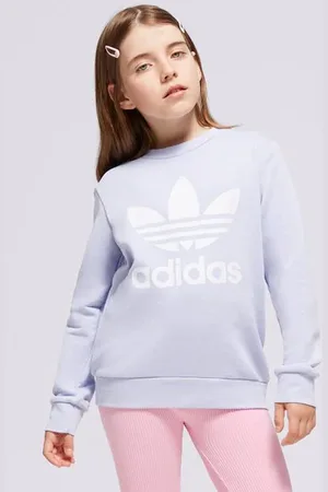 adidas Trefoil Crew Girl Fialová