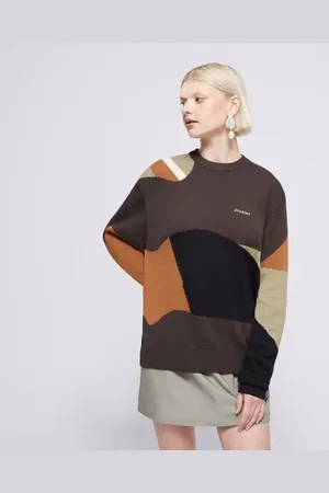Dickies Camo Sweater Zelená