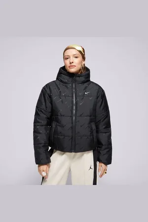Nike Péřová W Nsw Tf Snfl Nk Clsc Pfr Aop Černá