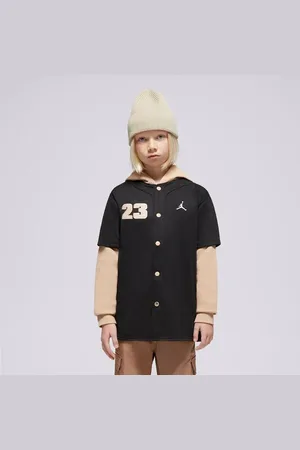 Jordan Hooded Jumpman Baseball P Boy Černá