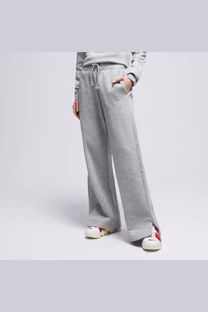 Nike W Nsw Phnx Flc Hr Pant Wide Šedá