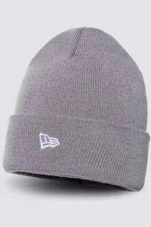 New Era Cuff Knit Grey Gra Šedá