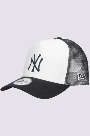 New Era Team Block Trucker Nyy New York Yankees Bílá