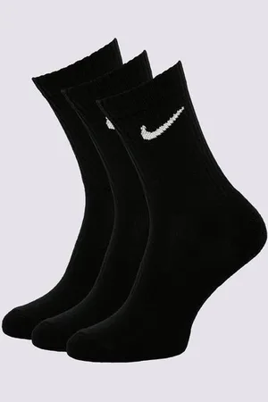 Nike 3-Pack Cushioned Crew Socks Černá