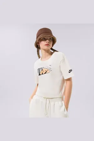 Nike Sportswear Crop Bílá