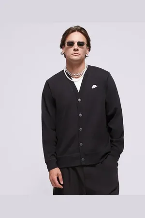 Nike M Nk Club Fairway Cardigan Černá