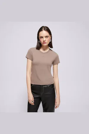 Nike W Nsw Nk Chll Knt Md Crp Hnědá