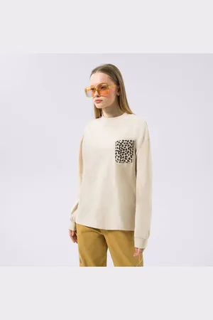 Vans Ls Animal Mix Ls Tee Oatmeal Béžová