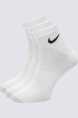 Nike U Nk Everyday Ltwt Ankle 3Pr Bílá