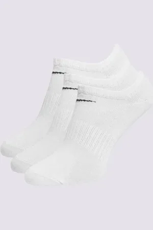 Nike 3 Pack Low Socks Bílá