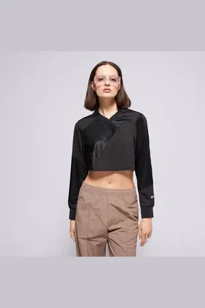 Nike W Nsw Street Ls Crop Jrsy Černá