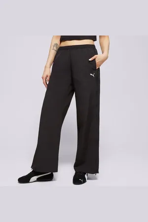 PUMA Relaxed Woven Zip-Off Pants Op Černá