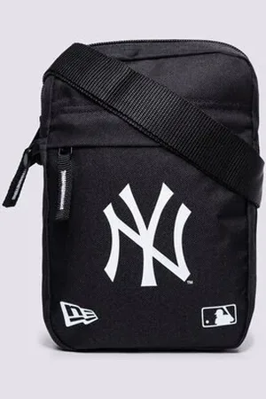 New Era Mlb Side Bag Nyy Blk Blkwhi New York Yankees B Černá