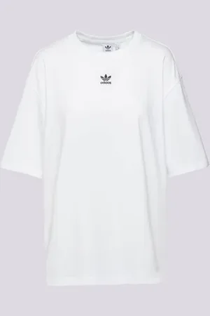 adidas Ess Boyfr Tee Bílá