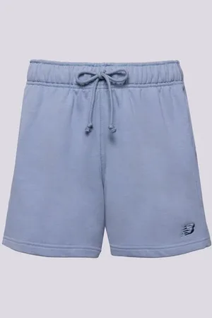 New Balance Athletics French Terry Short 5 Modrá