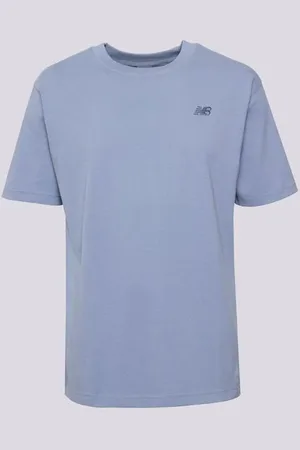 New Balance Athletics Cotton Tričko Modrá