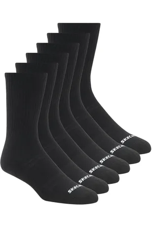 Skechers Muži 6 Pack Large Core Crew ponožky v