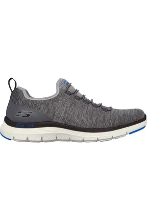 Skechers Muži Flex Advantage 4.0 - Contributor Shoes v Šedá/Černá