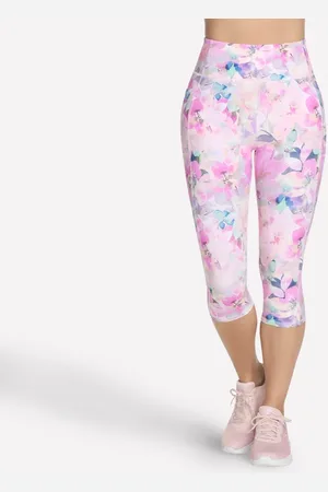 Skechers Ženy GO WALK Seascape Floral capri v