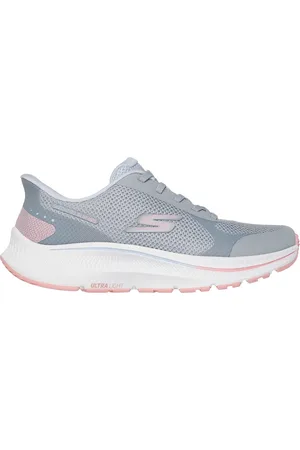 Skechers Ženy Slip-ins: GO RUN Consistent 2.0 - Captiva Teniska v Šedá/Světle Modrá