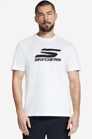 Skechers Muži Performance Logo tričko v