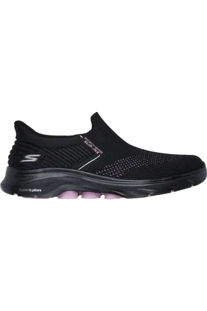 Skechers Ženy Slip-ins: GO WALK 7 - Ida Shoes v Černá/Fialová