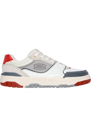 Skechers Chlapci SKX-228 Shoes v Bílý/Červené
