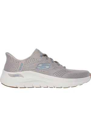Skechers Muži Slip-ins: Arch Fit 2.0 - Lestur Shoes v Taupe/Modrý