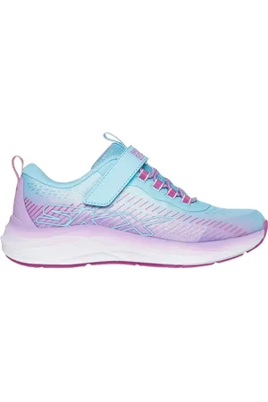 Skechers Dívky GO RUN Accelerate - Glitter Soul Teniska v Aqua /Fialová
