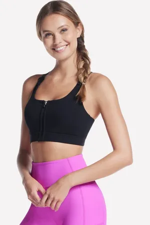 Skechers Ženy GO WALK Zip Front podprsenkový top v