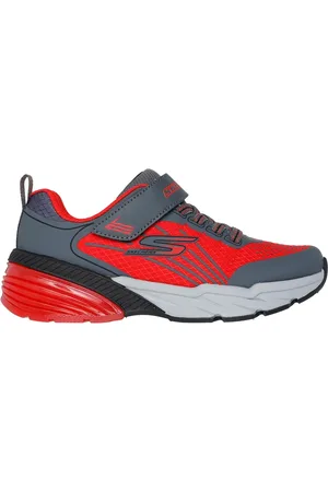 Skechers Chlapci Thermoflux Shoes v Sedá Uhlíková/Cervené