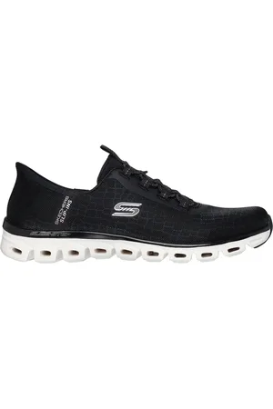 Skechers Ženy Slip-ins: Glide-Step - Prism Shoes v Černá/Růžové Zlato