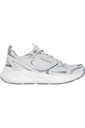 Skechers Ženy Relaxed Fit: Edgeride - Silver Eclipse Teniska v