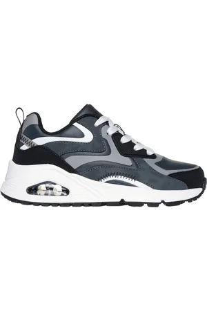 Skechers Chlapci Uno Gen1 - Color Surge Shoes v Šedá/Černá