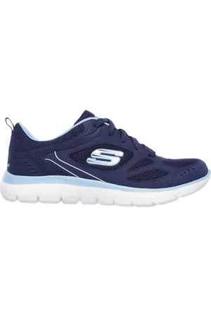 Skechers Ženy Summits - Suited Shoes v Tmave Modrá/Modrý