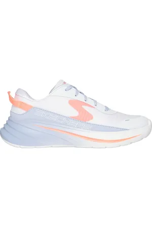 Skechers Dívky Wave 92 - Imara Breeze Teniska v Bílý/Světle Modrá