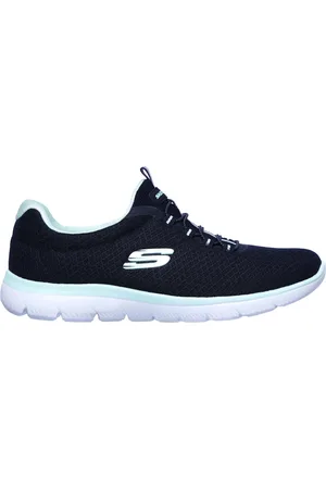 Skechers Ženy Summits Shoes v Tmave Modrá/Aqua