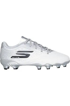Skechers Razor 1.5 Jr Td FG Shoes v Bílý/Stříbrná
