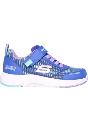Skechers Dívky Dynamic Tread - Journey Time Shoes v Modrý/ Levandule