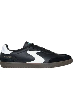 Skechers Muži Hotshot - Pyke Shoes v Černá/Bílý