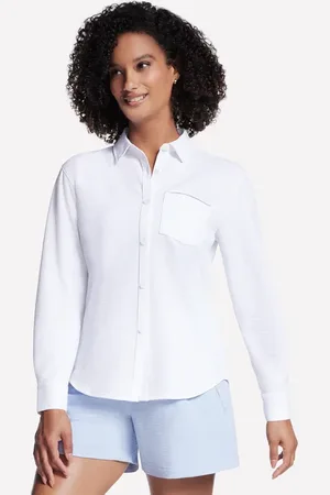 Skechers Ženy Catalina Seersucker Button Down v