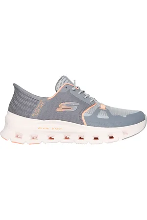 Skechers Ženy Slip-ins: Glide-Step Pro Shoes v Šedá /Oranžový