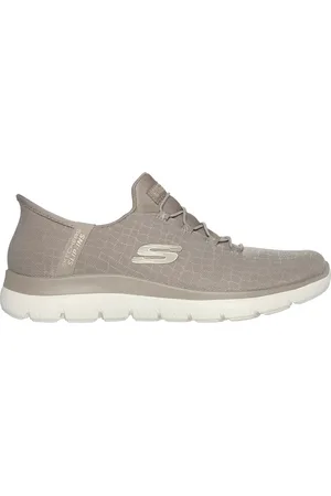 Skechers Ženy Slip-ins: Summits - Classy Night Shoes v Sedohnedá/Zlatá