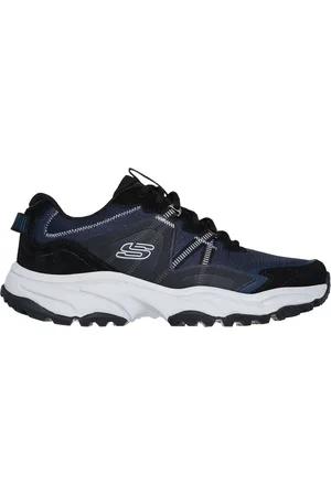 Skechers Muži Vigor AT - Richwood Shoes v Tmave Modrá/Sedá