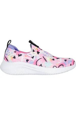 Skechers Dívky Ultra Flex 3.0 - Graffiti Rush Shoes
