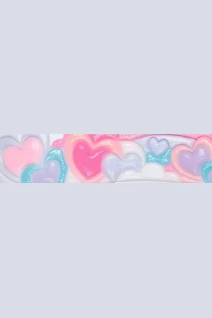 Skechers Dívky S-Lights: Eternal Heart Lights Slip-On Teniska v