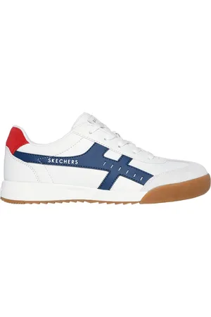 Skechers Ženy Zinger 2.0 - La Bella Shoes v Bílá/Tmave Modrá